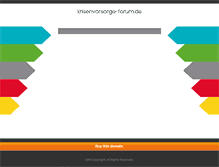 Tablet Screenshot of krisenvorsorge-forum.de
